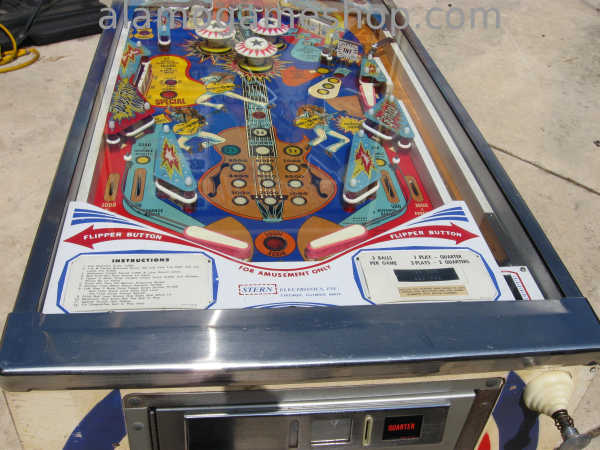 (image for) Ted Nugent Pinball by Stern 1978