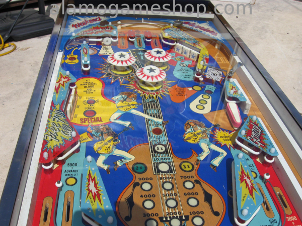 (image for) Ted Nugent Pinball by Stern 1978