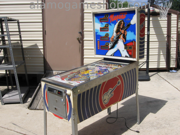 (image for) Ted Nugent Pinball by Stern 1978