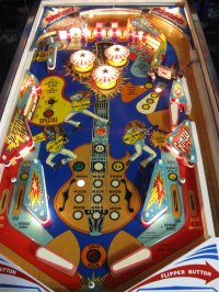 (image for) Ted Nugent Pinball by Stern 1978