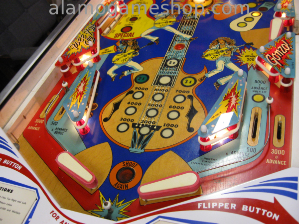 (image for) Ted Nugent Pinball by Stern 1978