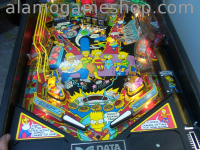 (image for) The Simpsons pinball by Data East 1990