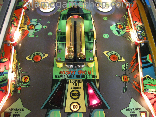 (image for) Skylab Pinball by Williams 1974 EM