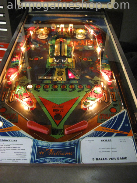 (image for) Skylab Pinball by Williams 1974 EM