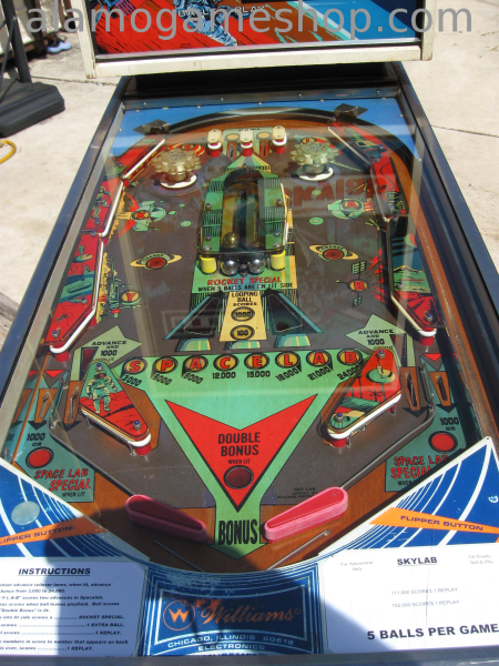 (image for) Skylab Pinball by Williams 1974 EM