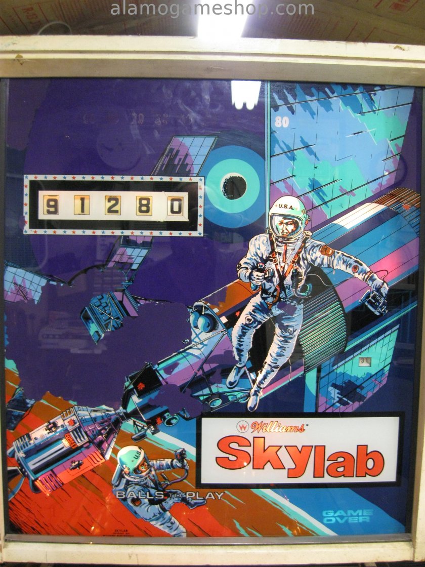 Skylab Pinball by Williams 1974 EM - Click Image to Close