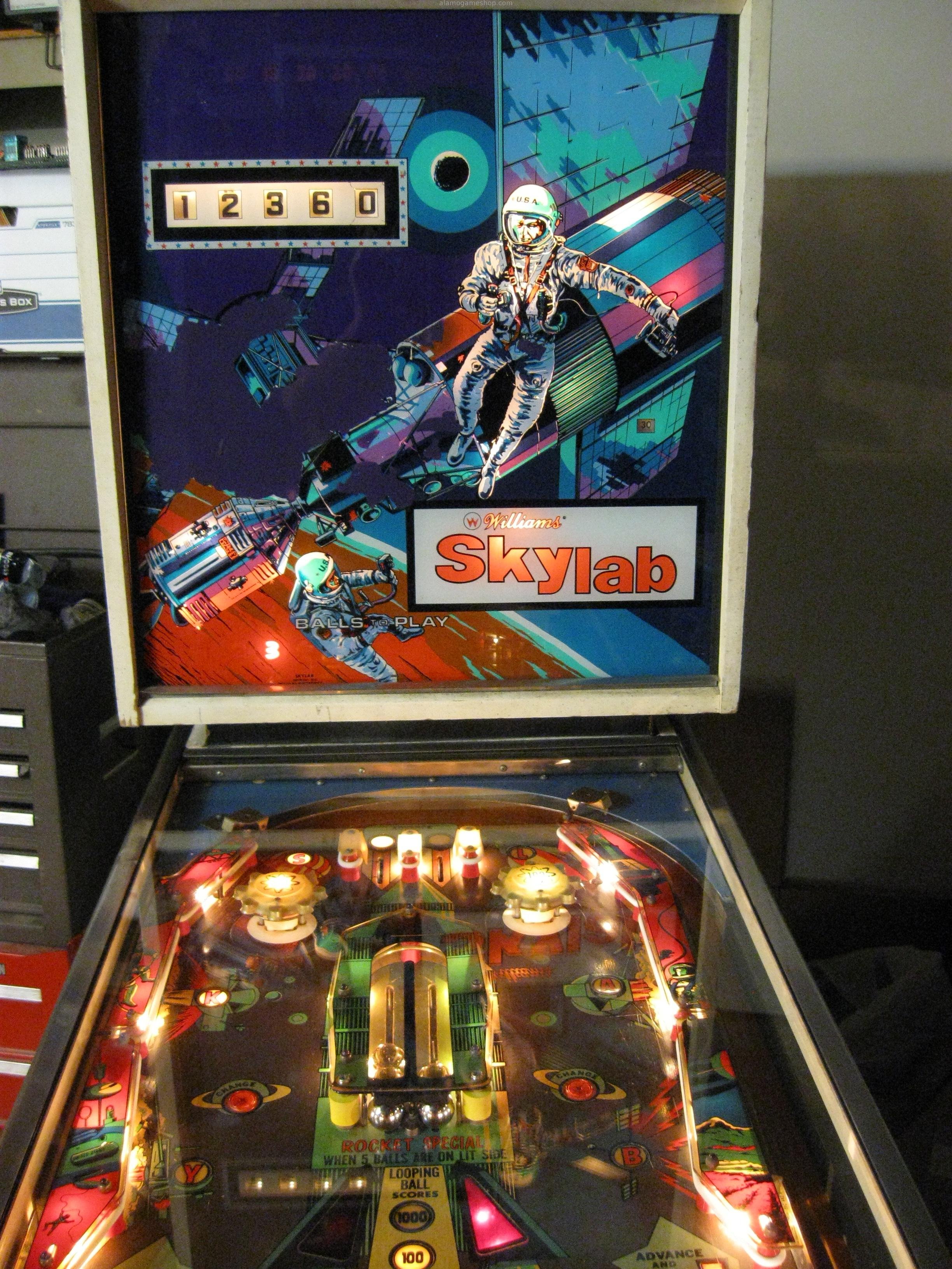 (image for) Skylab Pinball by Williams 1974 EM