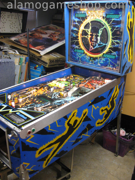 (image for) Spirit pinball by Gottlieb from 1982