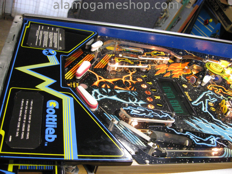 (image for) Spirit pinball by Gottlieb from 1982