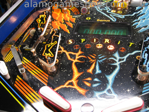 (image for) Spirit pinball by Gottlieb from 1982