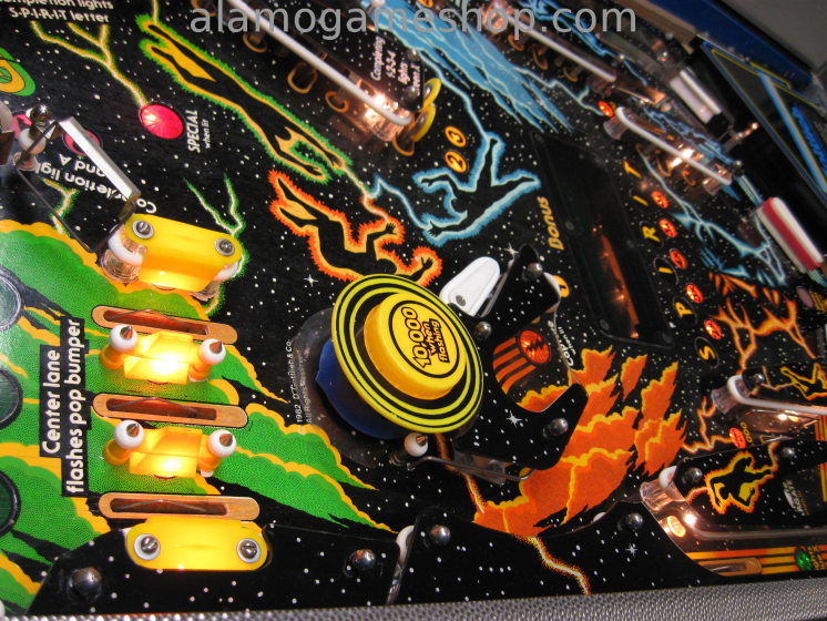 (image for) Spirit pinball by Gottlieb from 1982