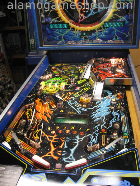 (image for) Spirit pinball by Gottlieb from 1982