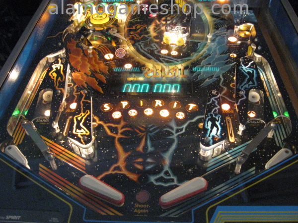 (image for) Spirit pinball by Gottlieb from 1982