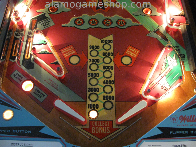 (image for) Super-Flite pinball by Williams 1974