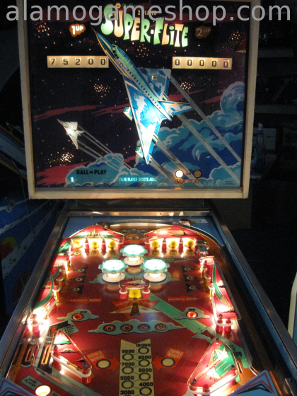 (image for) Super-Flite pinball by Williams 1974