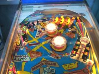 (image for) Super Spin pinball by Gottlieb 1977 EM