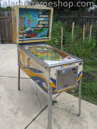 (image for) Surfer pinball by Gottlieb 1976