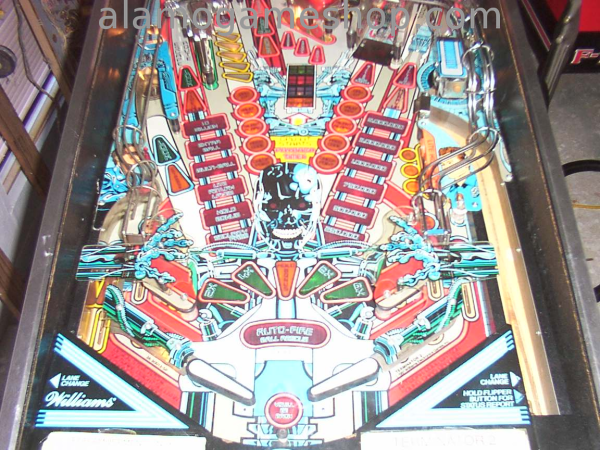 (image for) Terminator 2 Judgment Day pinball by Wil