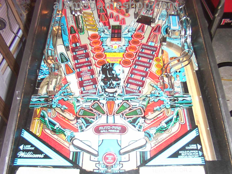 (image for) Terminator 2 Judgment Day pinball by Wil