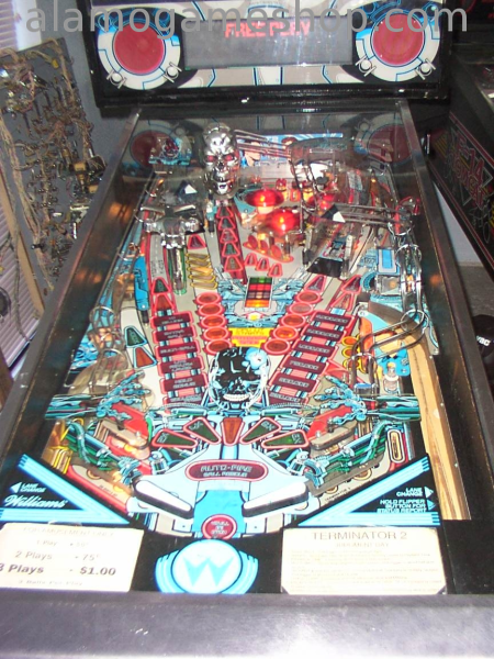 (image for) Terminator 2 Judgment Day pinball by Wil