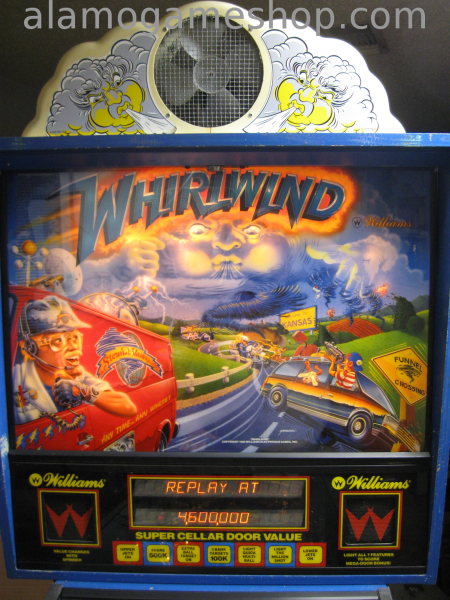 (image for) Whirlwind Pinball by Williams 1990