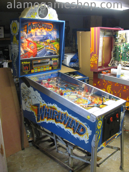 (image for) Whirlwind Pinball by Williams 1990