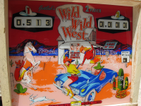 Wild Wild West pinball by Gottlieb - 196