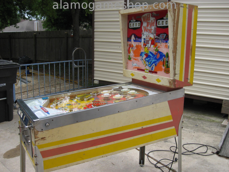 (image for) Wild Wild West pinball by Gottlieb - 196