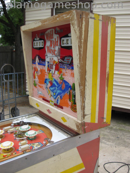 (image for) Wild Wild West pinball by Gottlieb - 196