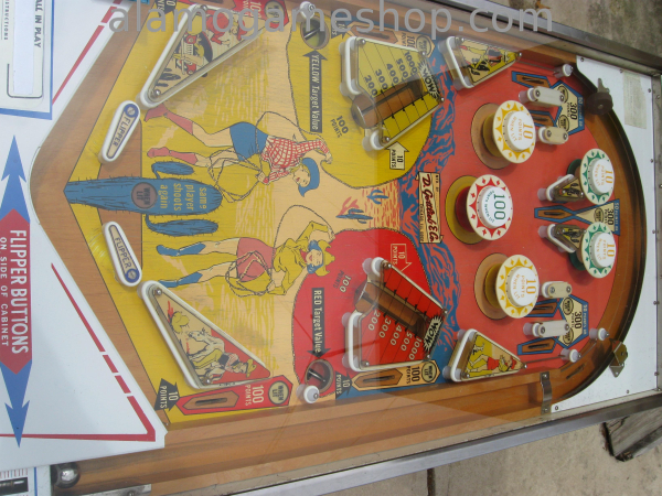 (image for) Wild Wild West pinball by Gottlieb - 196