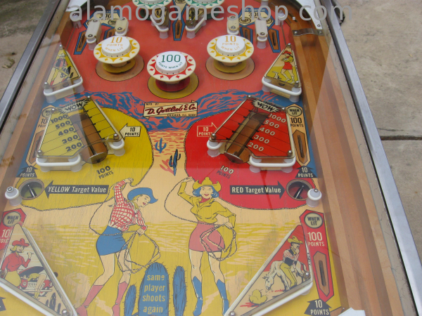 (image for) Wild Wild West pinball by Gottlieb - 196