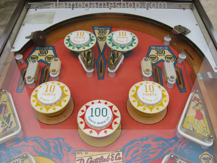 (image for) Wild Wild West pinball by Gottlieb - 196