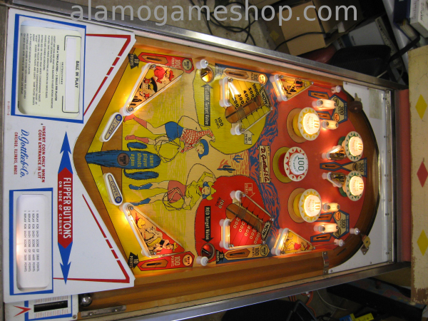 (image for) Wild Wild West pinball by Gottlieb - 196