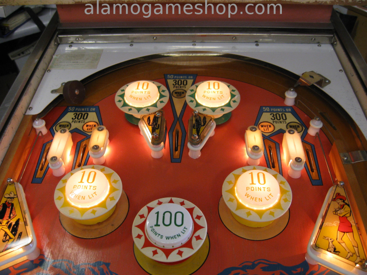 (image for) Wild Wild West pinball by Gottlieb - 196