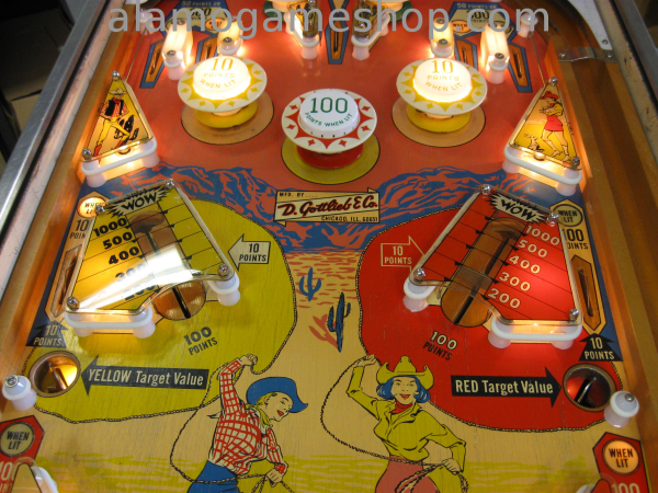 (image for) Wild Wild West pinball by Gottlieb - 196