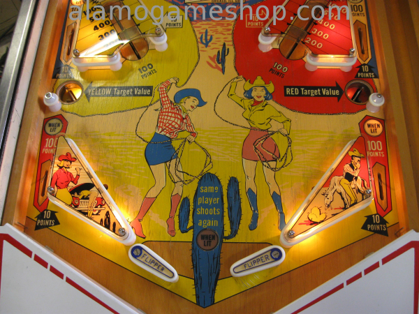 (image for) Wild Wild West pinball by Gottlieb - 196