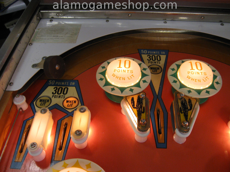 (image for) Wild Wild West pinball by Gottlieb - 196