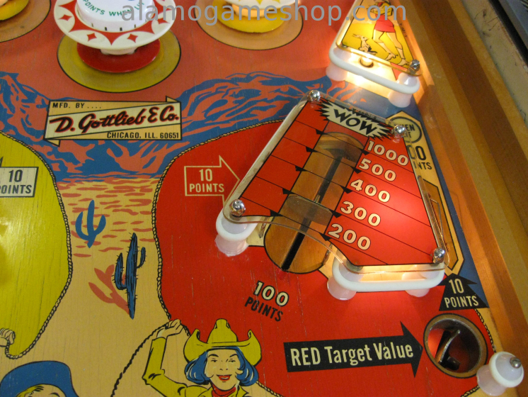 (image for) Wild Wild West pinball by Gottlieb - 196