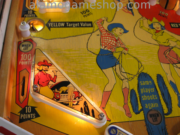 (image for) Wild Wild West pinball by Gottlieb - 196