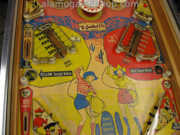 (image for) Wild Wild West pinball by Gottlieb - 196