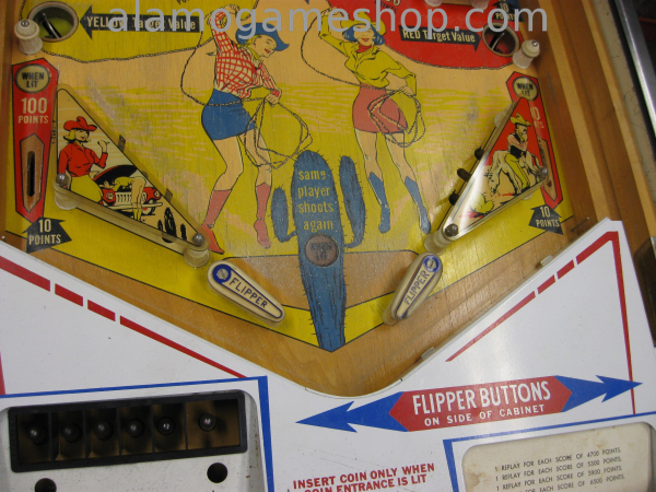 (image for) Wild Wild West pinball by Gottlieb - 196