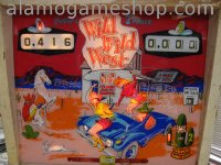 (image for) Wild Wild West pinball by Gottlieb - 196