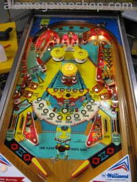 (image for) Aztec pinball by Williams 1976