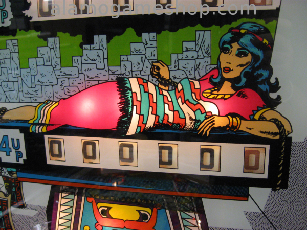 (image for) Aztec pinball by Williams 1976