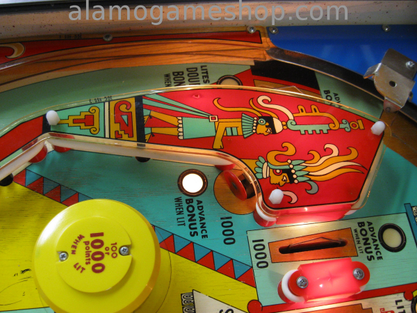 (image for) Aztec pinball by Williams 1976