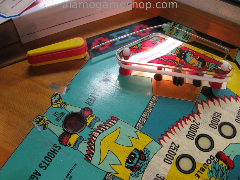 Aztec pinball by Williams 1976 - Click Image to Close