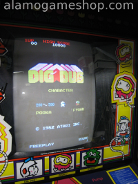 (image for) Dig Dug video game by Atari 1982