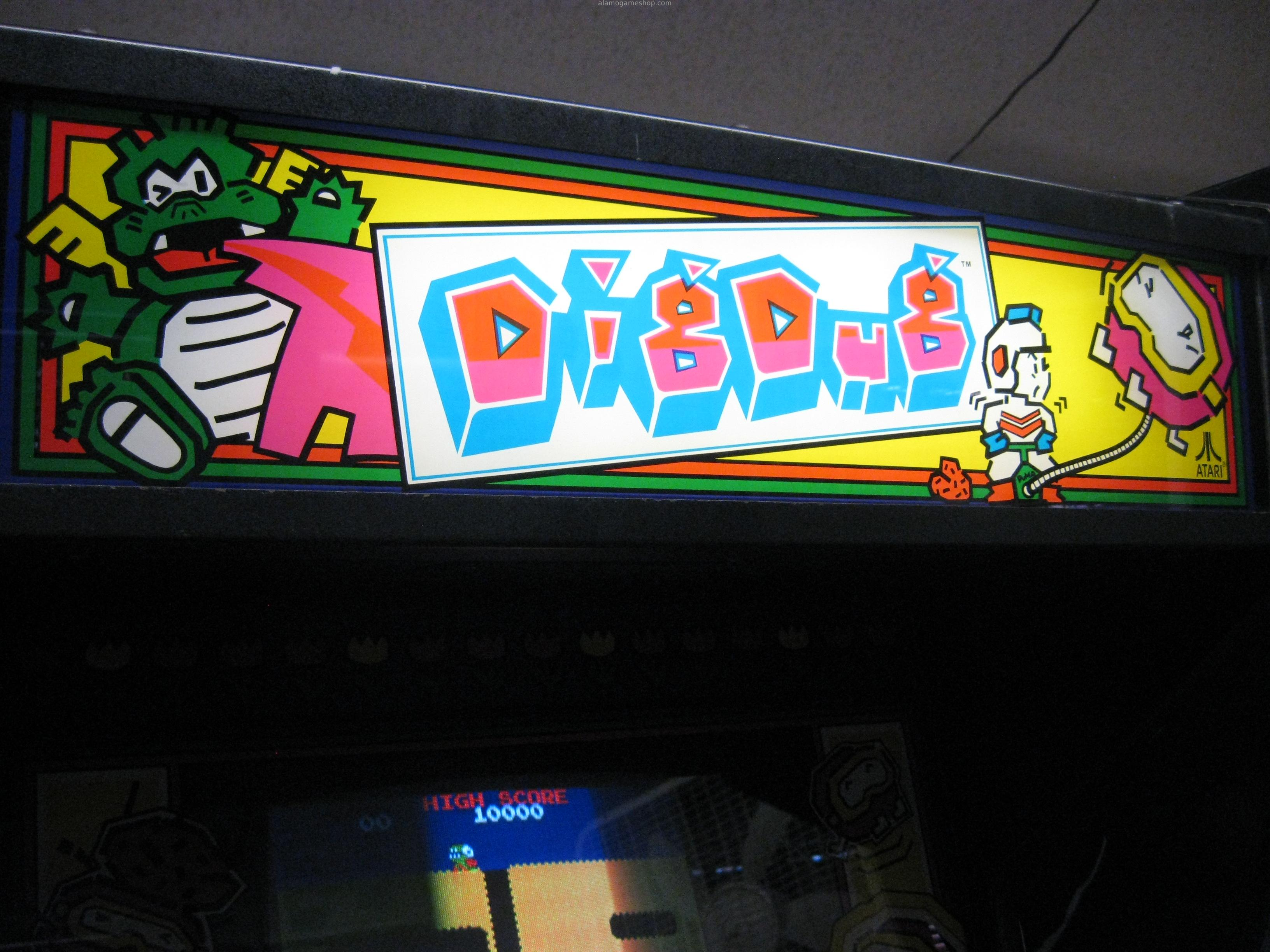 (image for) Dig Dug video game by Atari 1982