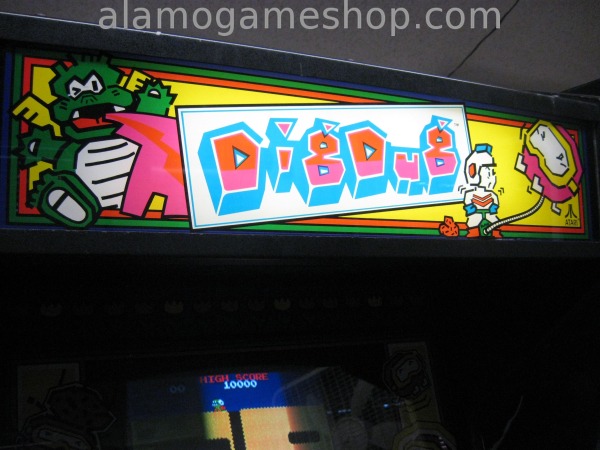 (image for) Dig Dug video game by Atari 1982 - Click Image to Close