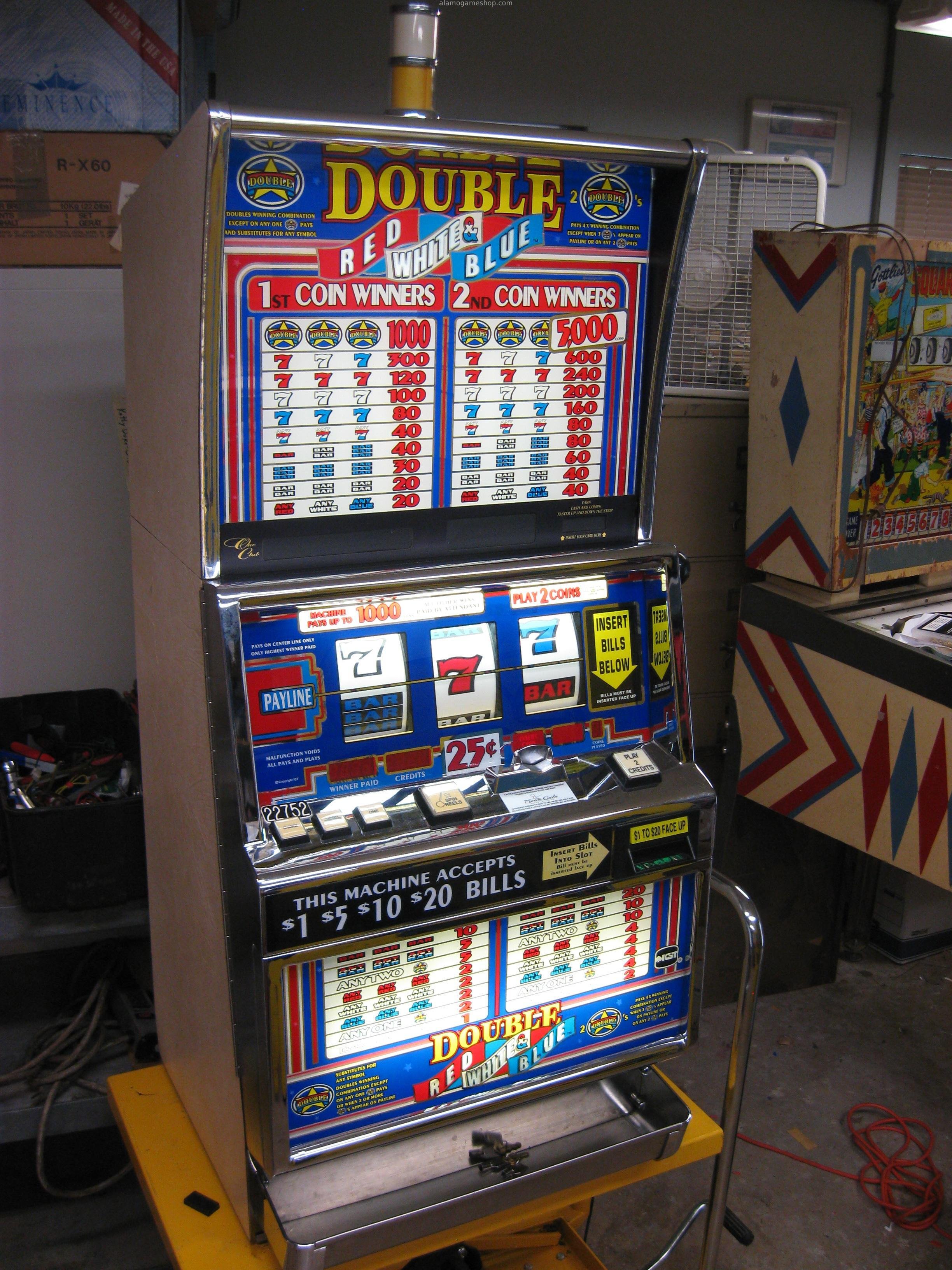 (image for) IGT Slot, Double, Red White and Blue 1